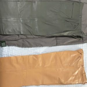 Leather pants